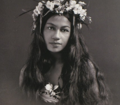 Tahitienne, photo de Lucien Gauthier, 1921